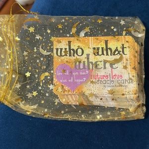 Who what where future love oracle deck